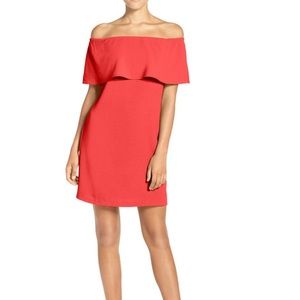 NWOT Charles Henry Off the Shoulder Dress